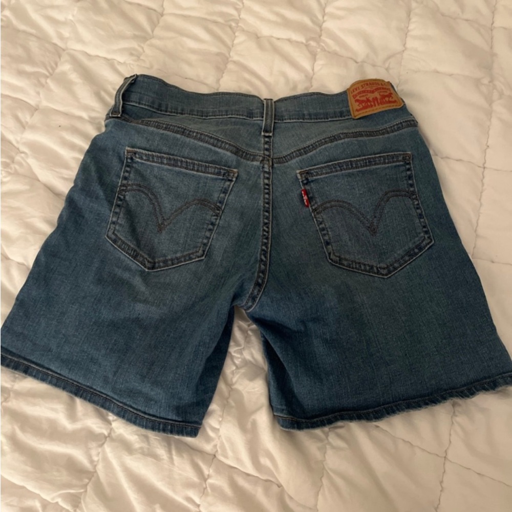 Levi's Dark Blue Casual Shorts